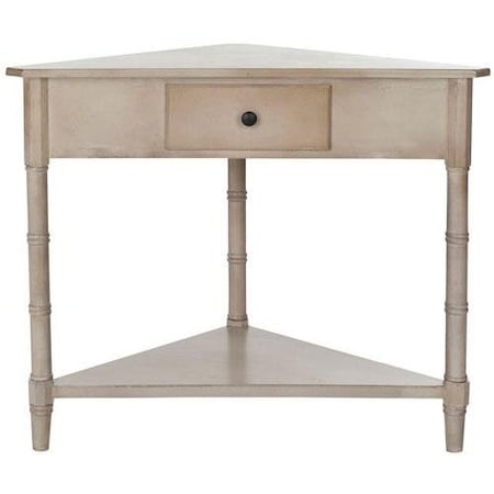 Safavieh Gabe Corner Table - Vintage Grey AMH5709A